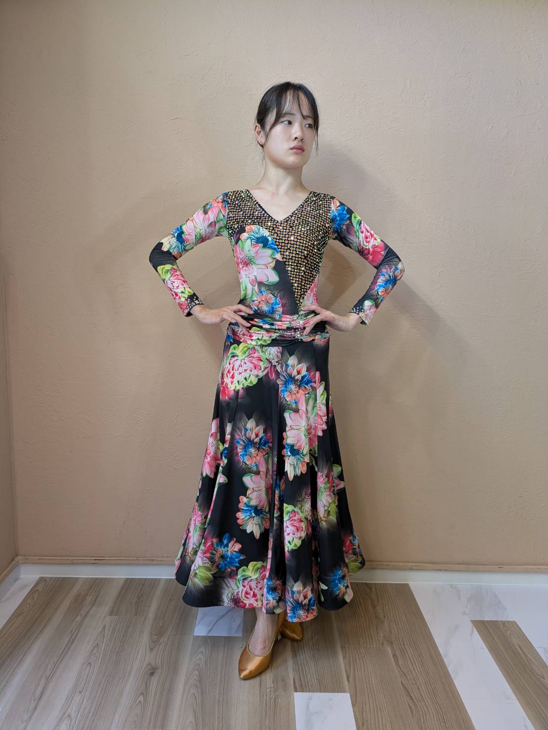 パーティードレス(ZP2503) Sサイズ | 【公式】社交ダンスドレス専門店